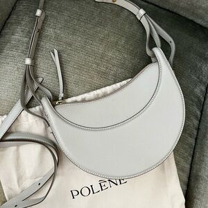 Polène Numéro Dix Chalk Crossbody/Shoulder Bag